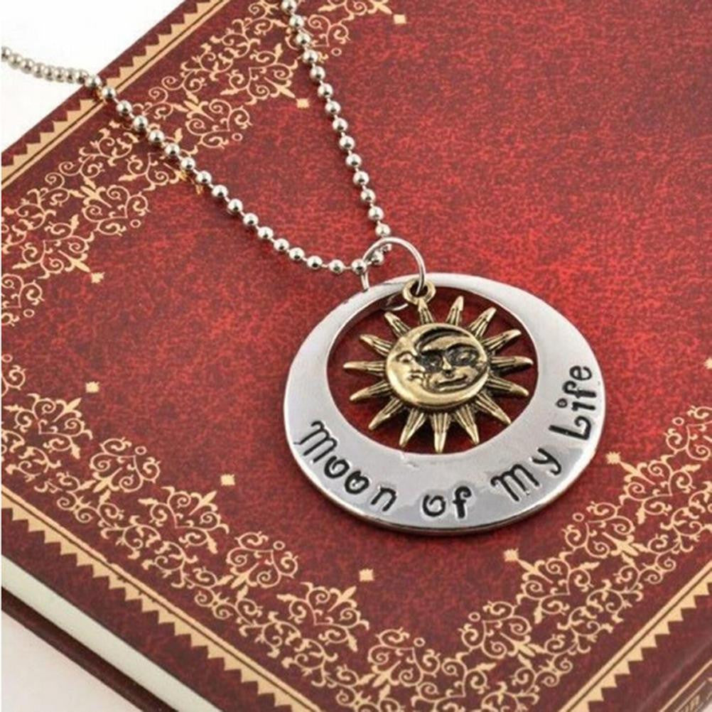 Game of Thrones Moon of My Life My Sun and Stars Pendant Necklace J4U66