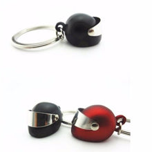 Helmet Key Chain Alloy Motorcycle Casque Keychain Men And Women Key Ring Trendy Keyring For Car Purse Bag Gift  J4U66