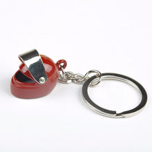 Helmet Key Chain Alloy Motorcycle Casque Keychain Men And Women Key Ring Trendy Keyring For Car Purse Bag Gift  J4U66