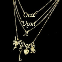Jewelry Multi Layer Maxi Necklace Gold Once Upon A Time Statement Necklaces & Pendants For Women J4U66