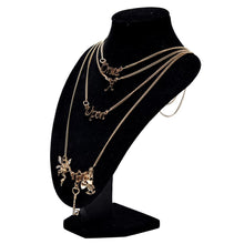 Jewelry Multi Layer Maxi Necklace Gold Once Upon A Time Statement Necklaces & Pendants For Women J4U66