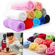 Available Fall Women Shawl Scarf Warm Soft Silk Long Scarf Feminina Bufanda 16 available J4U66