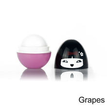 New Brand Makeup Round Ball Natural Moisturizing Lip Balm Sphere Lip Pomade Lipstick Fruit Embellish Lip Care J4U66