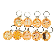 Creative Gifts Emulation Food Buns Steamers Keychain Phone Pendant Multi Styles J4U66