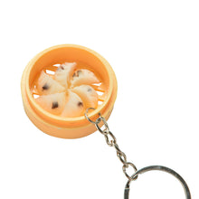 Creative Gifts Emulation Food Buns Steamers Keychain Phone Pendant Multi Styles J4U66