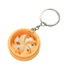 Creative Gifts Emulation Food Buns Steamers Keychain Phone Pendant Multi Styles J4U66