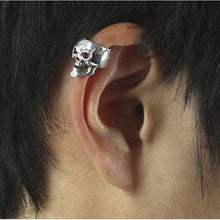 Gothic Punk Skeleton & Skull Ear Cuff For Women & Men J4U66