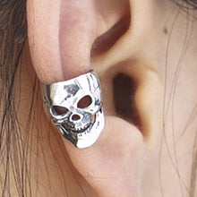 Gothic Punk Skeleton & Skull Ear Cuff For Women & Men J4U66