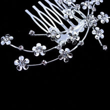Hair Care Girl Silver Personality Crystal Bridal Jewelry Princess Chic Heaband Head Jewelry Wedding Flower Delicate J4U66