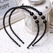 Korean Style Princess pearl with rhinestone Elegant kids Girl pearl Headbands Hair bands children Hair Accessories J4U66
