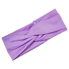 Women Girl's  Turban Twist Headband Head Wrap Knotted Soft Bandana Hairband Hair Band Accessories J4U66
