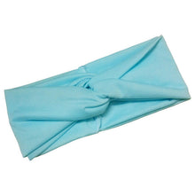 Women Girl's  Turban Twist Headband Head Wrap Knotted Soft Bandana Hairband Hair Band Accessories J4U66