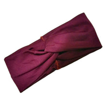 Women Girl's  Turban Twist Headband Head Wrap Knotted Soft Bandana Hairband Hair Band Accessories J4U66