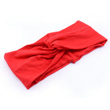 Women Girl's  Turban Twist Headband Head Wrap Knotted Soft Bandana Hairband Hair Band Accessories J4U66