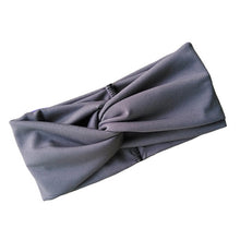 Women Girl's  Turban Twist Headband Head Wrap Knotted Soft Bandana Hairband Hair Band Accessories J4U66