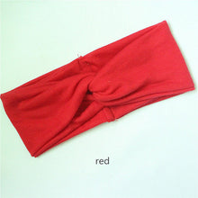 Women Girl's  Turban Twist Headband Head Wrap Knotted Soft Bandana Hairband Hair Band Accessories J4U66