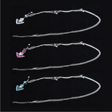 Pendant Steel Piercing Belly Barbell Navel Ring Bar Waist Chain J4U66