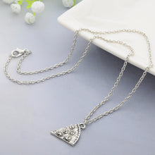 Pizza Pendant Necklaces Friendship Necklace Best Friends Forever Creative Keepsake Memorial Day For Friends J4U66