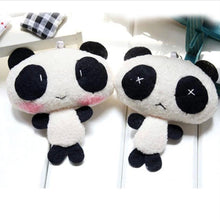 Plush Cute Panda Cartoon Keychain Bag Pendant Key Ring Kawaii Gift Present J4U66