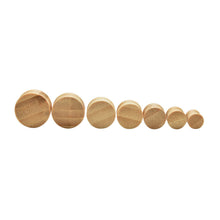 Punk Ear Expanders Organic Wood Bamboo Plug Ear Double Flare Saddle Flesh Tunnel Stretcher Expander Jewelry Body Piercing J4U66