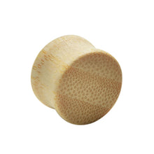 Punk Ear Expanders Organic Wood Bamboo Plug Ear Double Flare Saddle Flesh Tunnel Stretcher Expander Jewelry Body Piercing J4U66