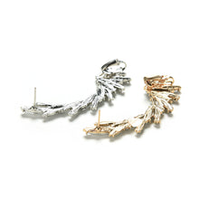Right Ear Clip Rhinestone Earcuff Jewelry Meniscus Silver Plated Clip On Earrings Ear Cuffs For Women & Girls J4U66