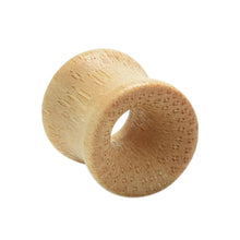 Smooth Bamboo Saddle Body Jewelry Ear Gauge Plugs And Flesh Tunnels Stretching Hollow Expander 8-20MM J4U66