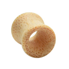 Smooth Bamboo Saddle Body Jewelry Ear Gauge Plugs And Flesh Tunnels Stretching Hollow Expander 8-20MM J4U66