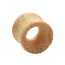 Smooth Bamboo Saddle Body Jewelry Ear Gauge Plugs And Flesh Tunnels Stretching Hollow Expander 8-20MM J4U66