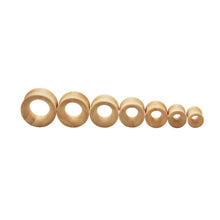 Smooth Bamboo Saddle Body Jewelry Ear Gauge Plugs And Flesh Tunnels Stretching Hollow Expander 8-20MM J4U66