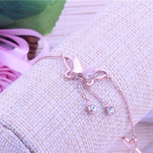 Tassel Anklets Casual Beach Vacation Anklets Bracelets Jewelry Ankle Chain Butterfly Tassels Foot Chain Rose Gold J4U66