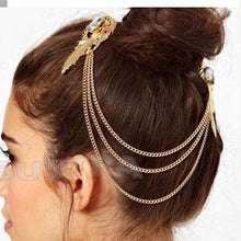 Tassel Chain Hairpins Women/ Alloy Women Hairpins/Designer Women Headwears J4U66