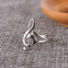 Unique Hollow Out Musical Notes Rings For Women And Men Jewelry  J4U66