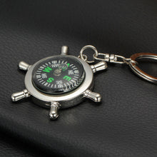 Compass Metal Car Keyring Keychain Key Chain Ring Keyfob Gift J4U66