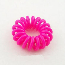 Women Hair Ring Telephone Cord Elastic Ponytail Holders Hair Rings Scrunchies For Girl Rubber Band Tie J4U66