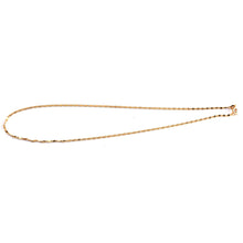 Women Necklaces Tile Chains Gold Plated Fine Jewelry 43CM  J4U66