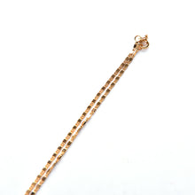 Women Necklaces Tile Chains Gold Plated Fine Jewelry 43CM  J4U66