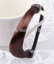 Women Straight/Braid Wig Elastic Hair Band Rope Scrunchie invisible hairpiece Ponytail Hairband Girl Hairpieces J4U66