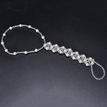 Women Anklets Beach Wedding Pearl Barefoot Sandals Stretch Anklet Chain Footless Bridal Foot Jewelry J4U66