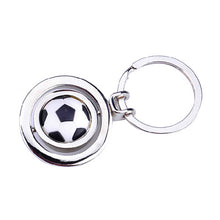 3 Styles 3D Sports Rotating Basketball Football Golf Keychain Keyring Key Fob Ball Key Ring Style Gifts  J4U66