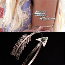 s Adjustable Bohemian Ethnic Upper Arm Bracelet Arm Cuff Vintage Arrow Open Bangle Armlet Arm Cuff  J4U66