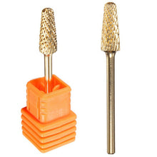 Electric Cylinder File Drill Bits Grinding Nail Art Manicure Pedicure Tool  J4U66