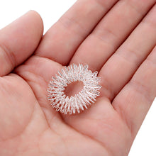 1pcs health care finger massage ring acupuncture ring body massager J4U66