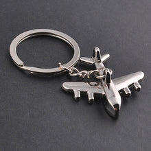 s Key Chain Civil Aviation Air Plane Metal Alloy Keychain Keyfob Keyring Gift For Men Women  J4U66