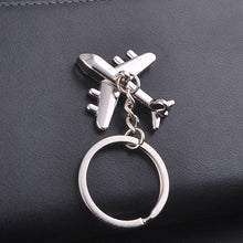 s Key Chain Civil Aviation Air Plane Metal Alloy Keychain Keyfob Keyring Gift For Men Women  J4U66
