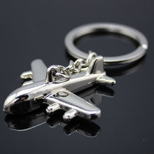 s Key Chain Civil Aviation Air Plane Metal Alloy Keychain Keyfob Keyring Gift For Men Women  J4U66