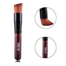Multi-Function Pro Makeup Brushes Powder Concealer Blush Liquid Foundation Make up Brush Set Wooden Kabuki Brush Cosmetics J4U66