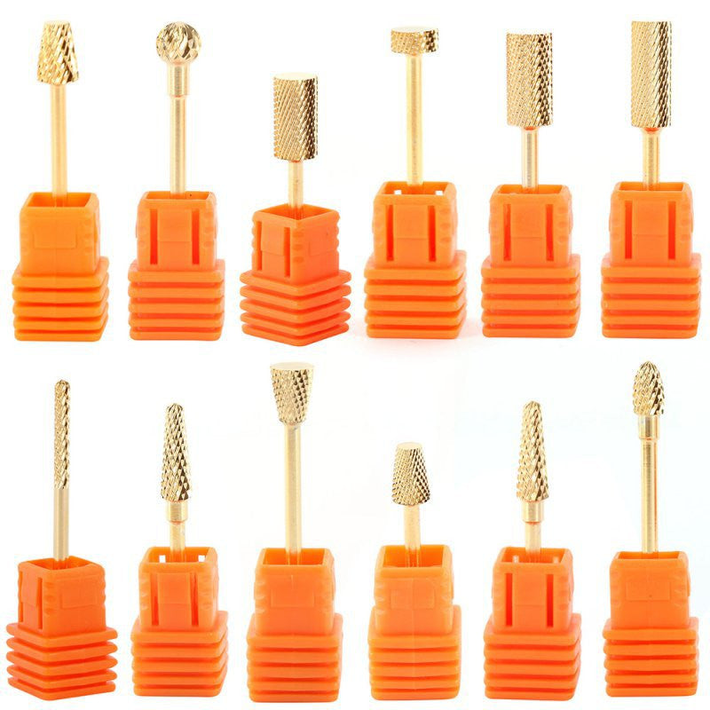 Nail Drill Bits File Grinding Electric Machine Manicure Pedicure Tool Kit  J4U66