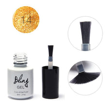 Nail Gel Polish Gel Long-lasting Soak-off Gel Nail LED UV 6ml Nail Gel 13 Colors (color)  J4U66