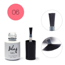 Nail Gel Polish Gel Long-lasting Soak-off Gel Nail LED UV 6ml Nail Gel 13 Colors (color)  J4U66